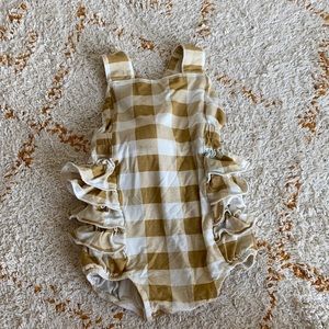 Kate Quinn Gingham Romper